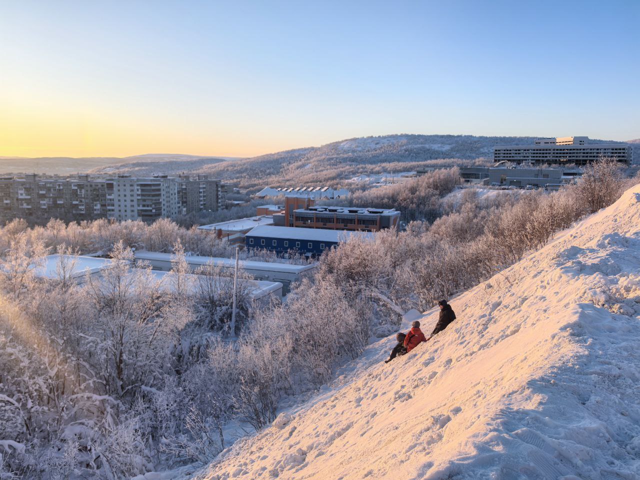 Зимний день