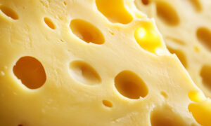 Сыр на столе