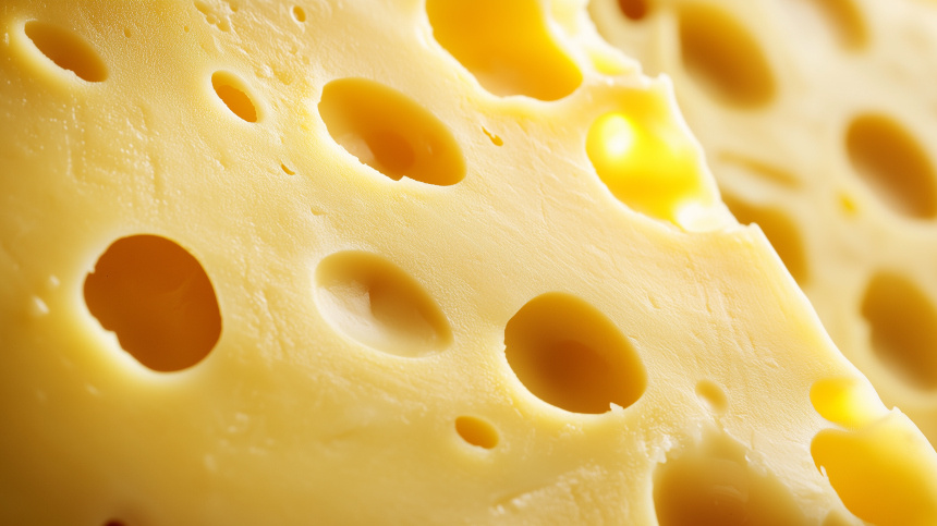 Сыр на столе