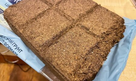 Сухой почвобрикет