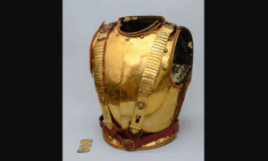 Гвардейская позолоченная кираса