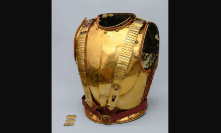 Гвардейская позолоченная кираса