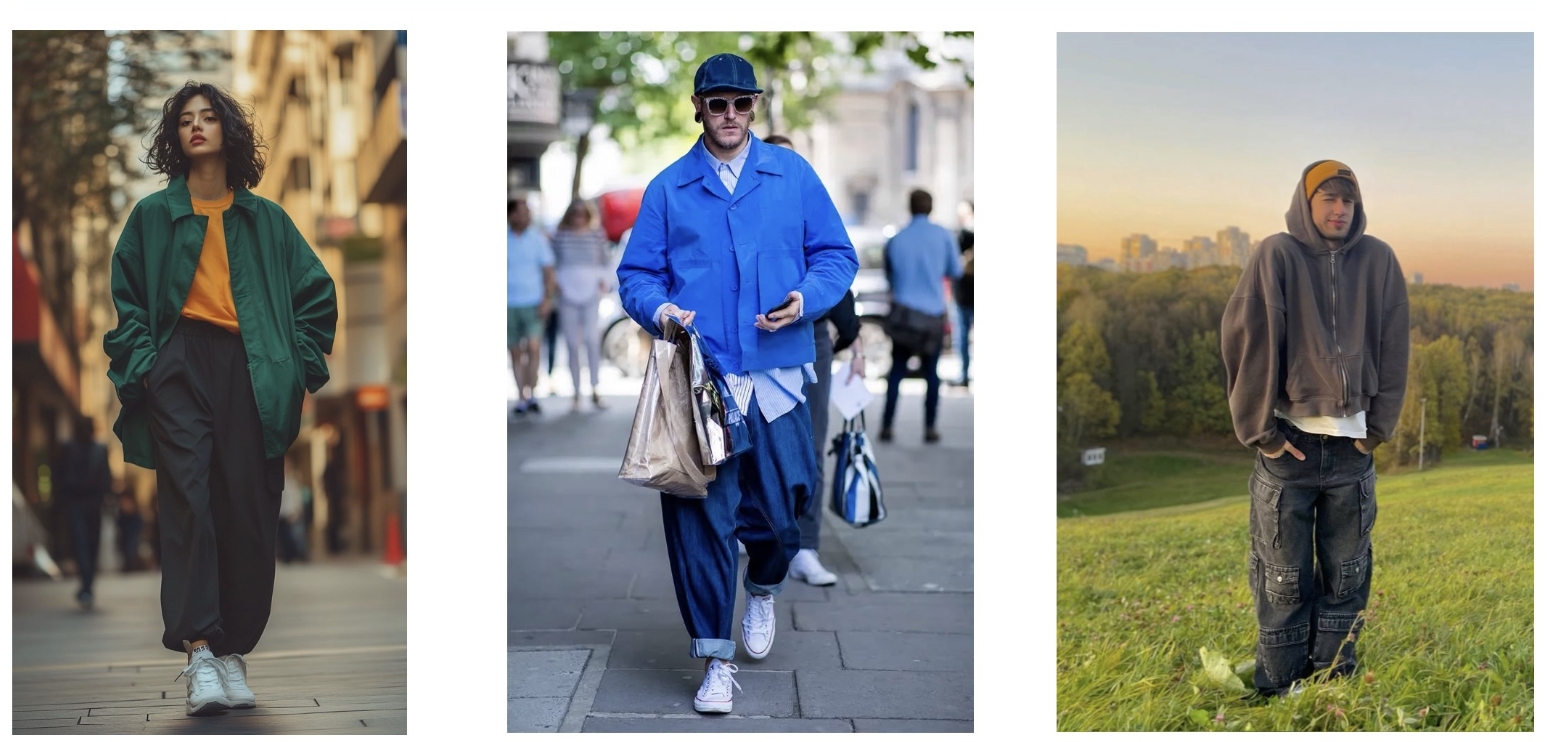 Подборка трех образов людей 