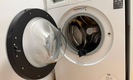 стиральная машина с открытым барабаном