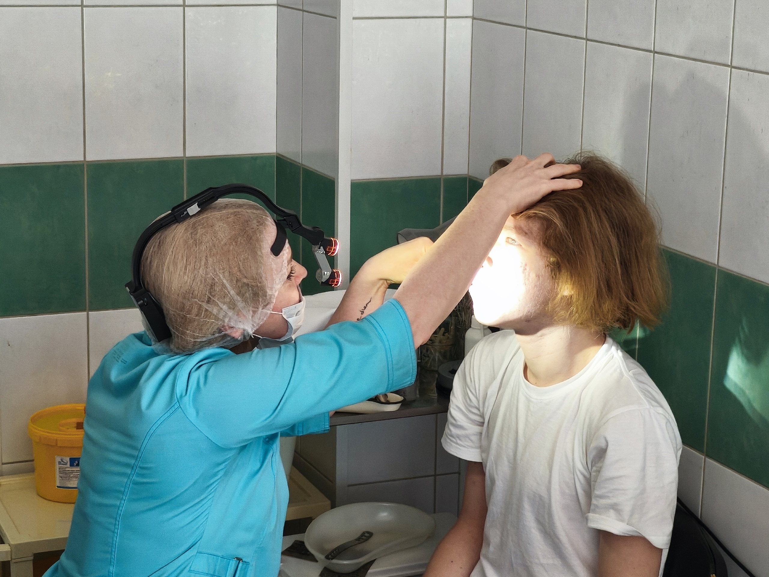 Пациент на приеме у врача