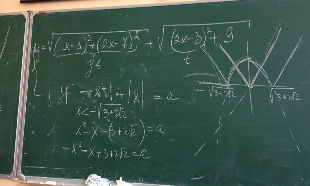 Доска с вычислениями