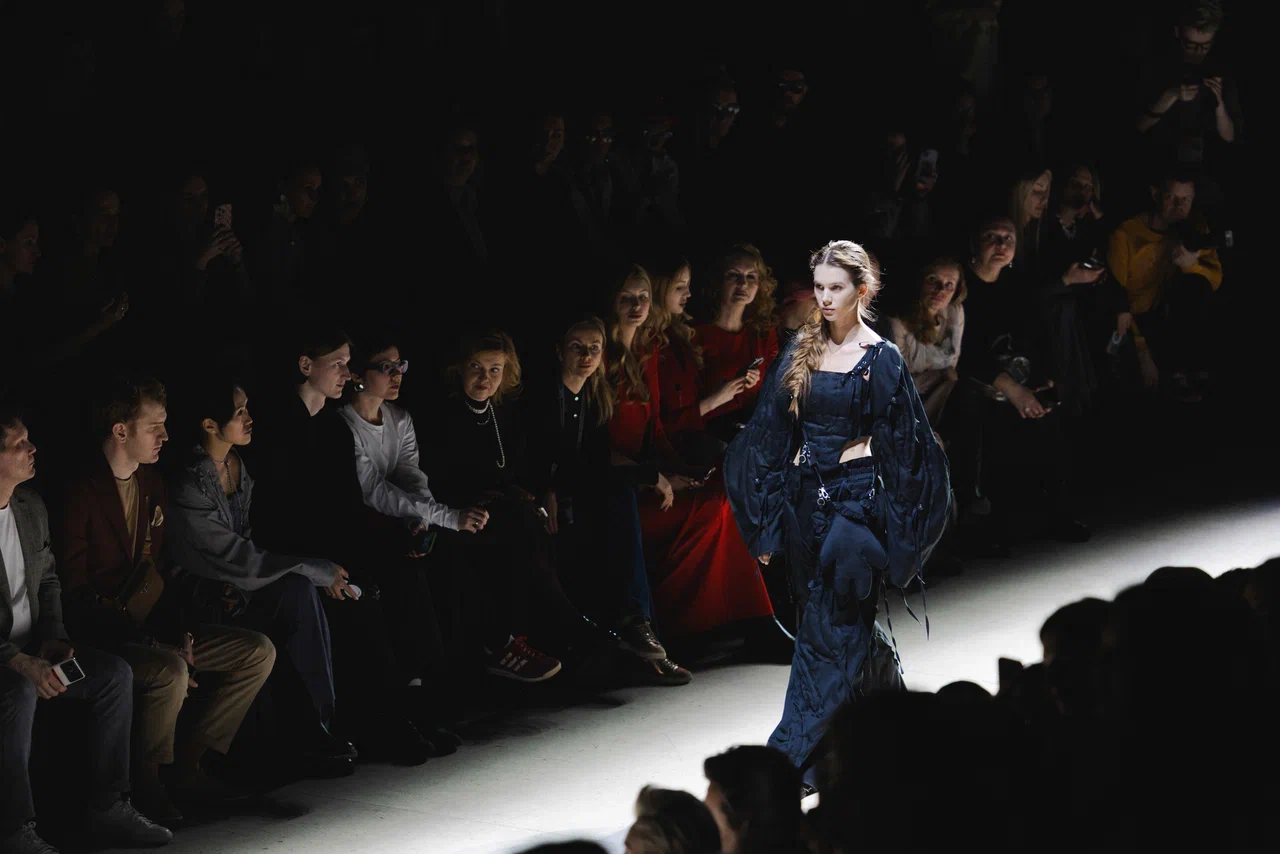 показа на Московской неделе моды