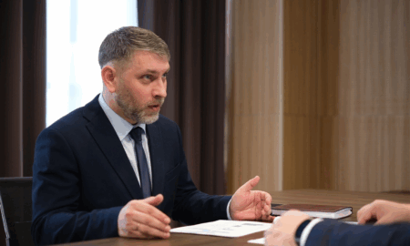 Исполняющиё обязанности главы Старорусского округа Андрей Муромцев