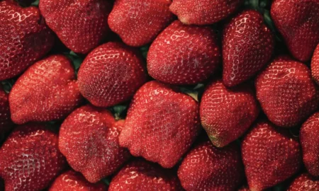 Красная клубника