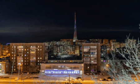 Телебашня в Мурманске