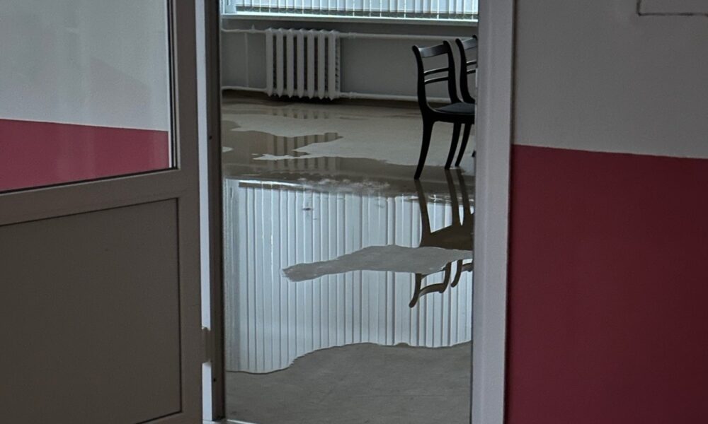 Вода в мединституте