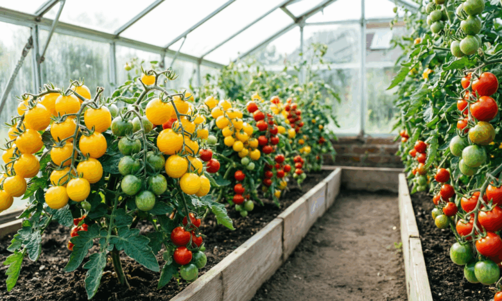 Черри в теплице