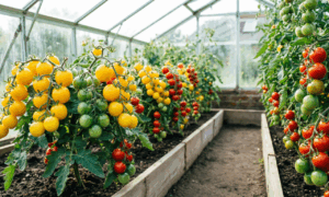 Черри в теплице