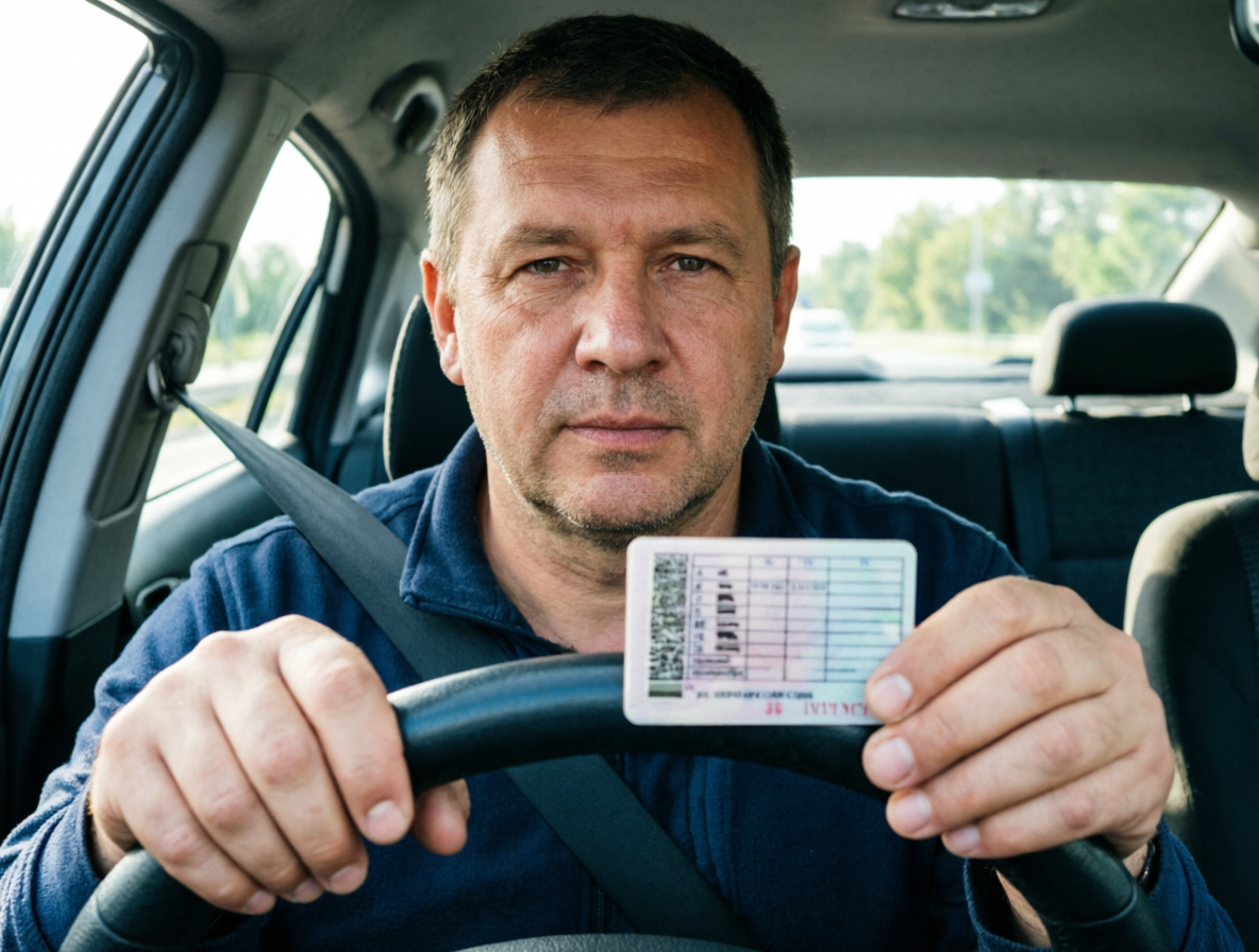 Водитель с правами категории B
