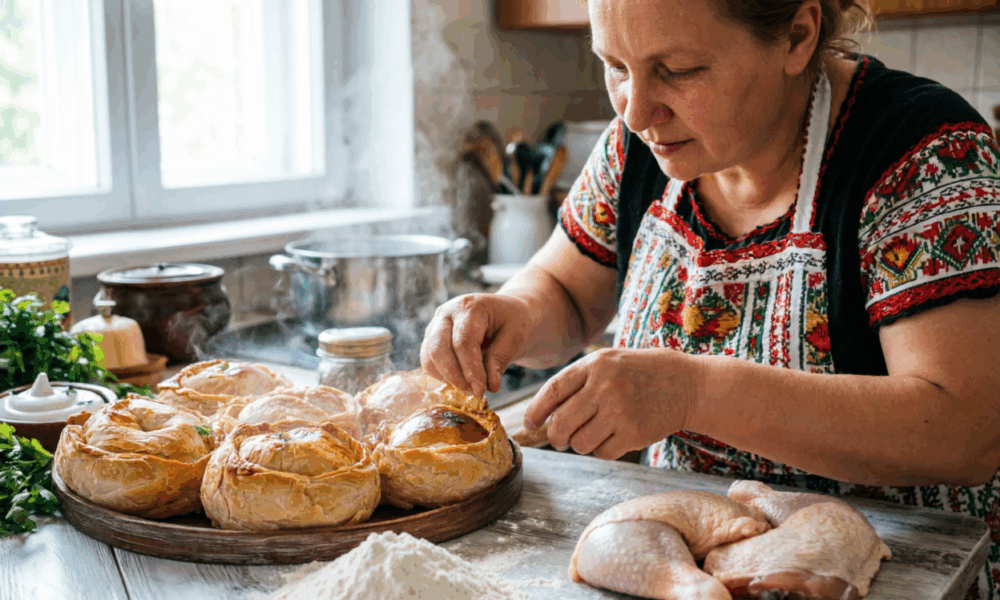 Женщина готовит элеш