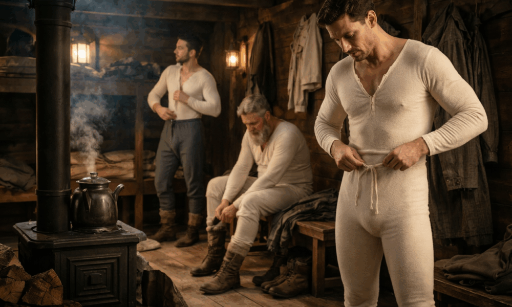 Мужчины в кальсонах