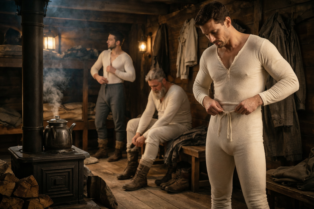 Мужчины в кальсонах