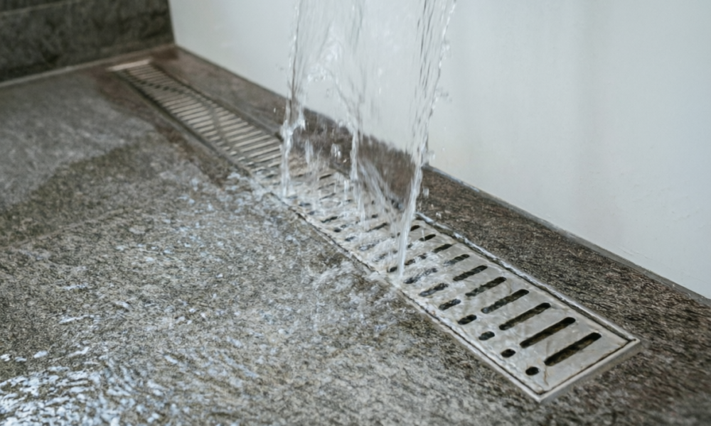 Трап в американской ванной