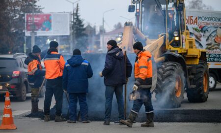 Укладка асфальта