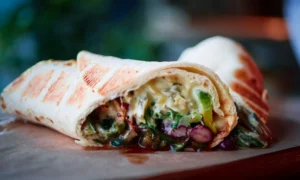 Шаурма на столе