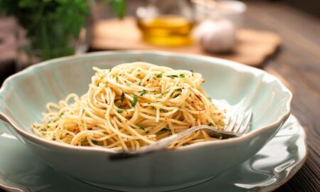 Тарелка спагетти