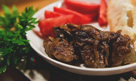 жареная куриная печень