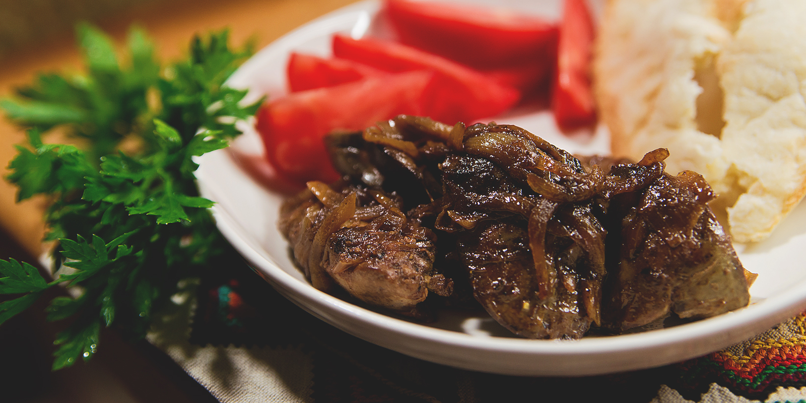 жареная куриная печень