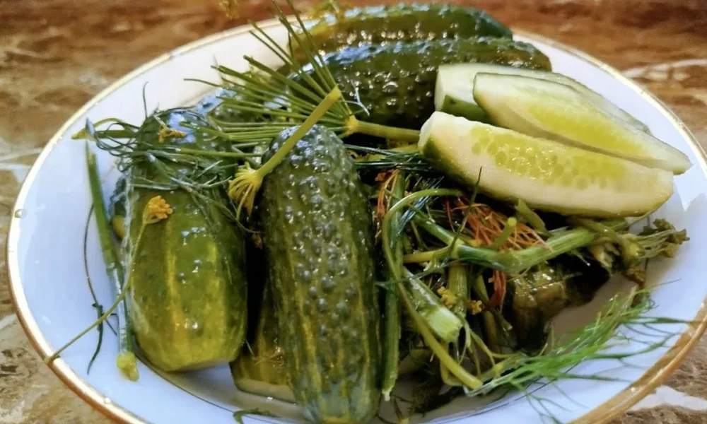 Малосольные огурцы