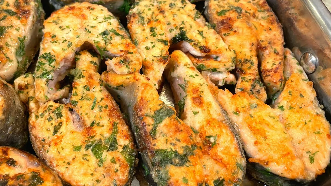 горбуша в духовке