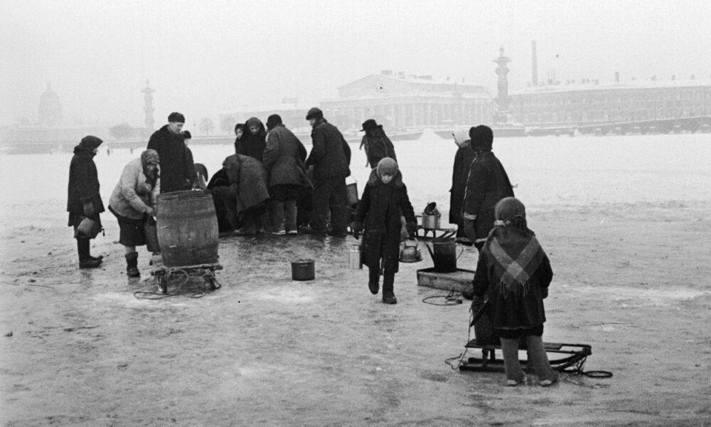 блокадный Ленинград