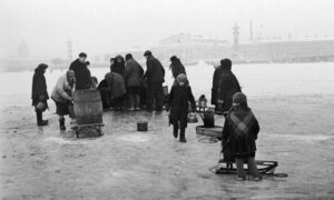 блокадный Ленинград