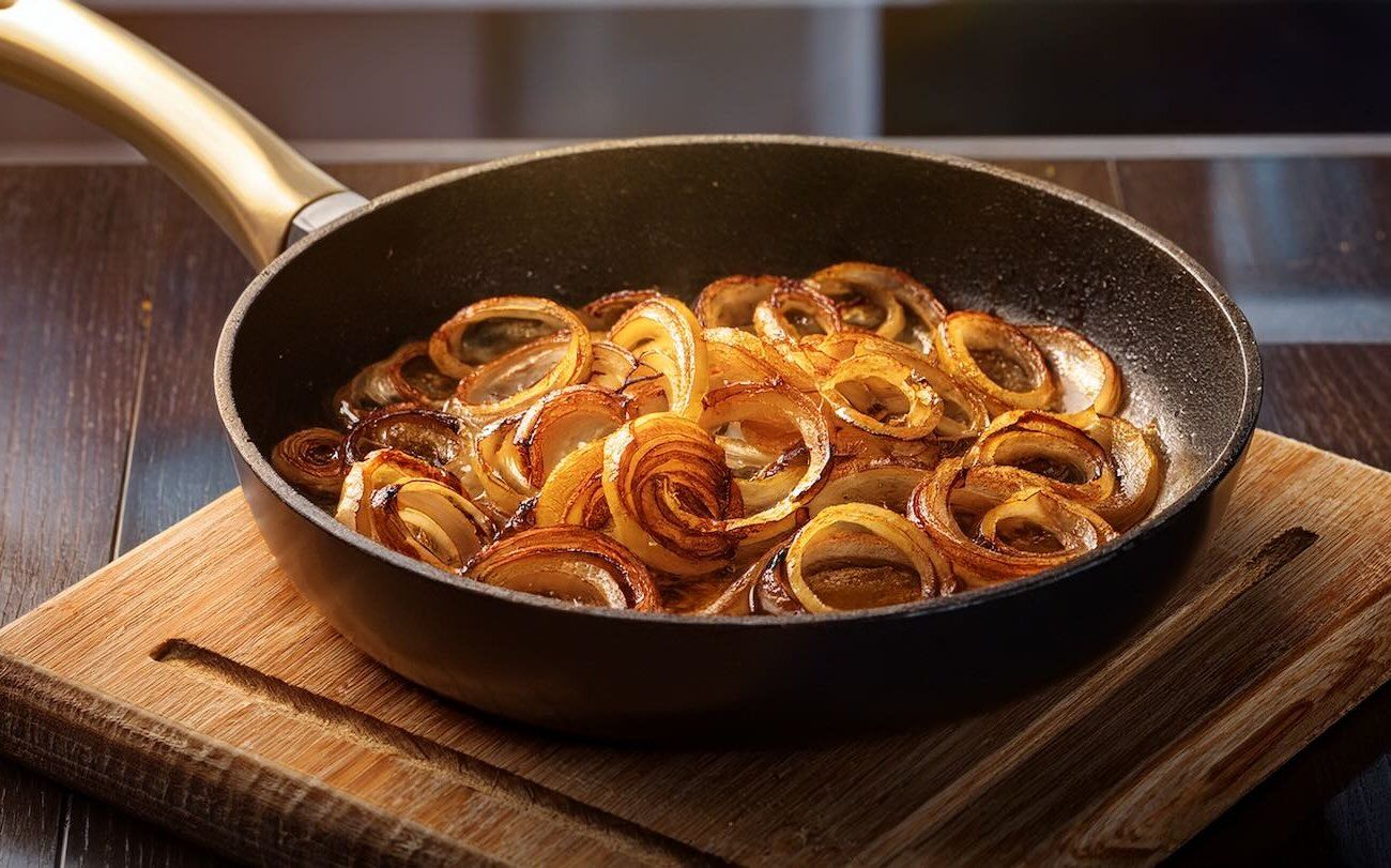 жареный лук