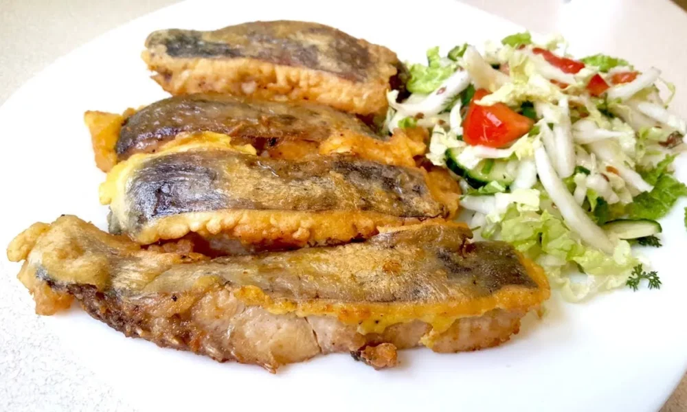 запеченный сом