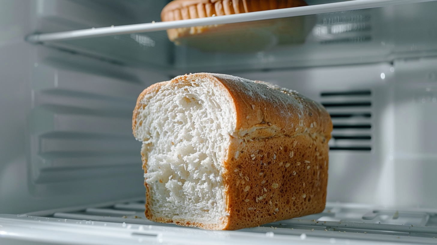 хлеб в морозилке