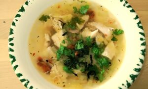 курино-луковый суп