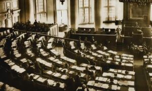 Заседание первой Госдумы Росси