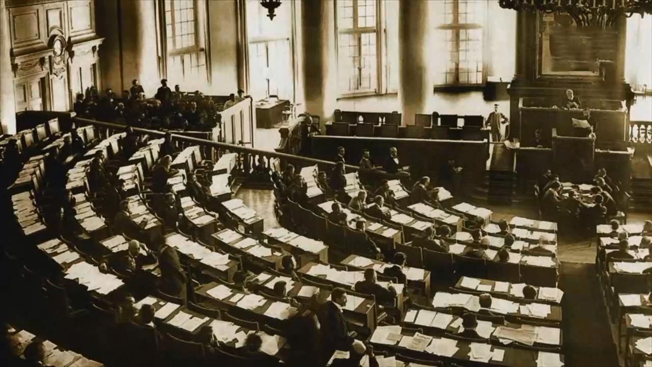 Заседание первой Госдумы Росси