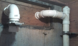 Вентиляция из канализационных труб