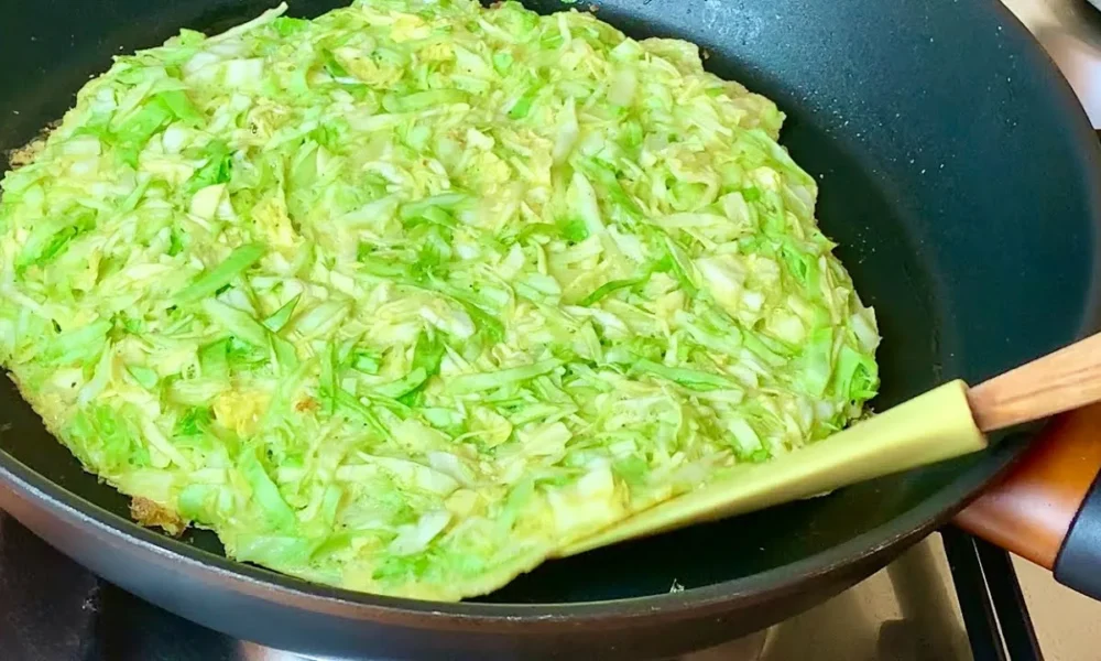 блюдо из капусты и яйца