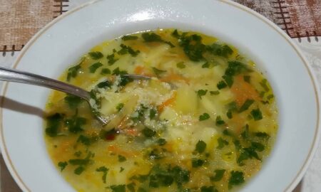 Пшенный суп