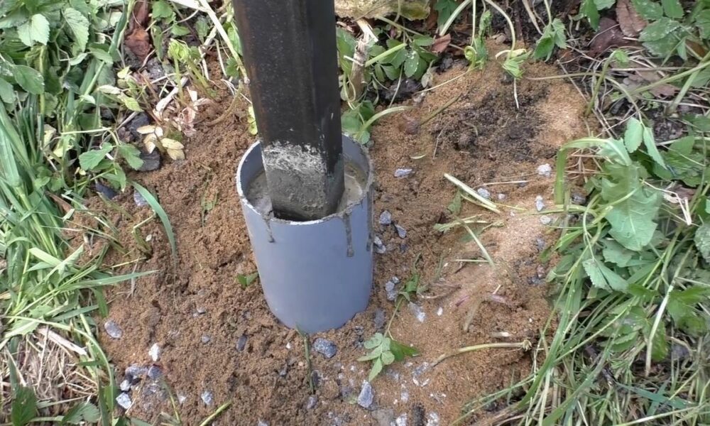 столб для забора