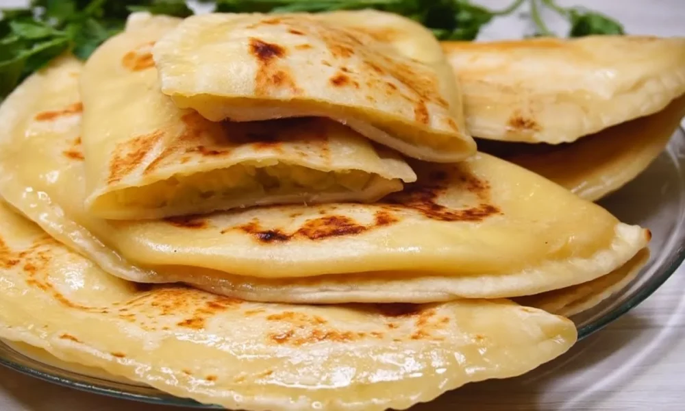 кутабы с картошкой