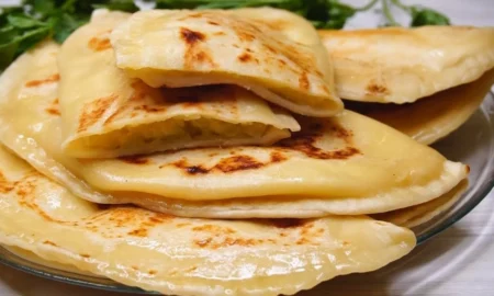 кутабы с картошкой