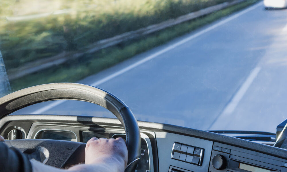 водитель за рулём