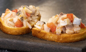 закуска из селёдки