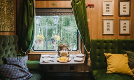 Ретропоезд Рускеала