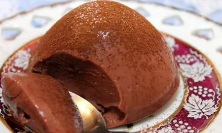шоколадный пудинг
