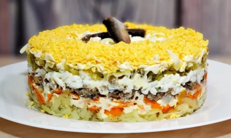 многослойный салат