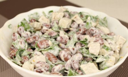 фасольный салат