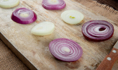 нарезанный лук